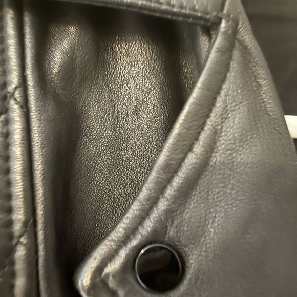 All Saints Women’s Cargo Leather Biker Jacket - Picture 5 of 16